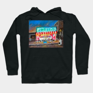 busness ghost ice cream Hoodie